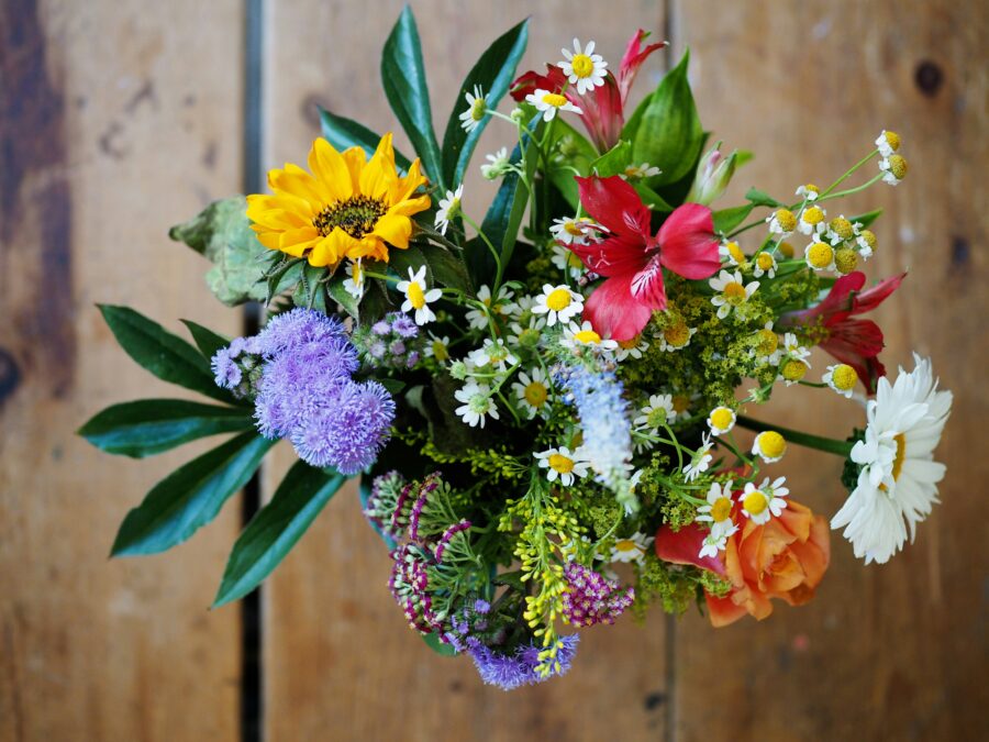 Gut gemeint: Ein Blumenstrauß zum Muttertag